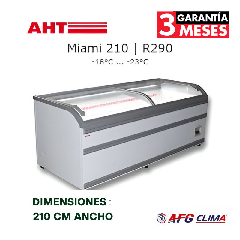 Congelador AHT modelo  Miami 210-R 290 *EQUIPO DE SEGUNDA MANO*