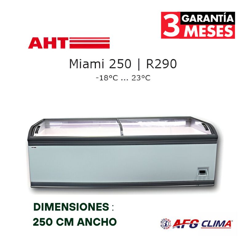 Congelador AHT modelo  Miami 250-R 290 *EQUIPO DE SEGUNDA MANO*