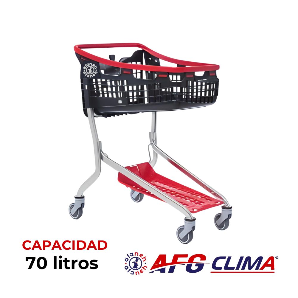 Carro de compra 70 litros