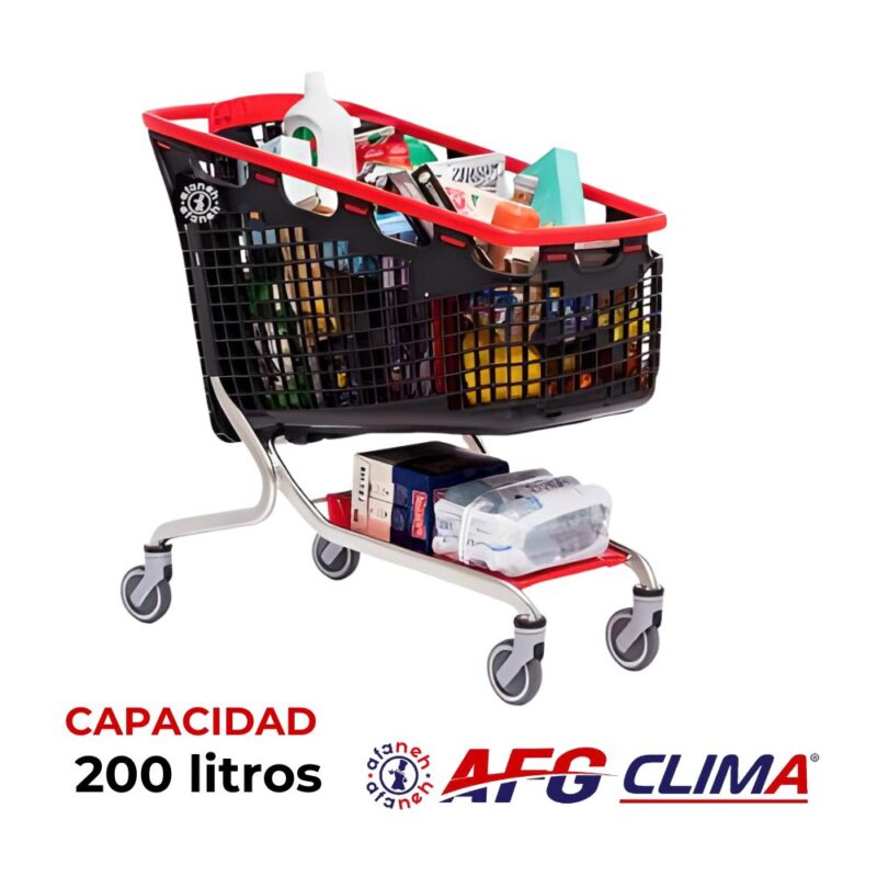 Carro de compra 200 litros