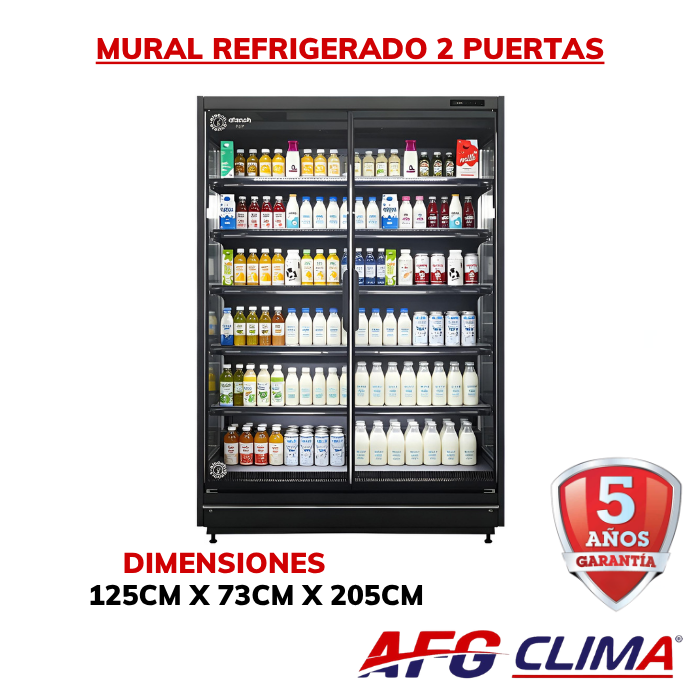 Mural refrigerador 2 PUERTAS